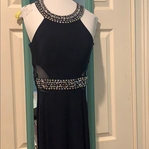 Navy Blue Long dress